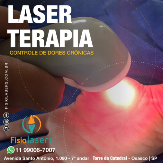 Laserterapia – controle de dores crônicas