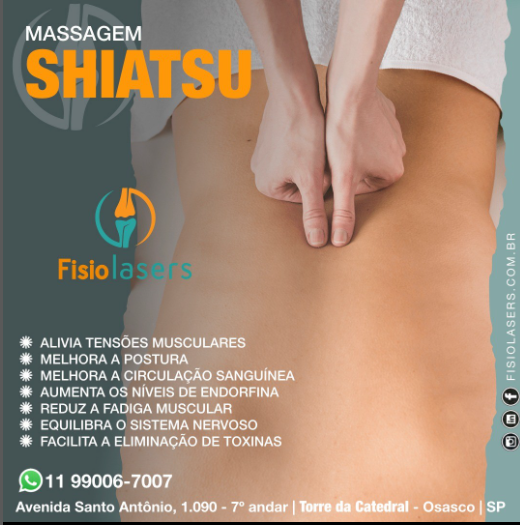 Massagem shiatsu